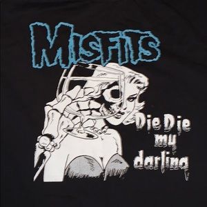 Misfits Short Sleeve Band T Shirt L